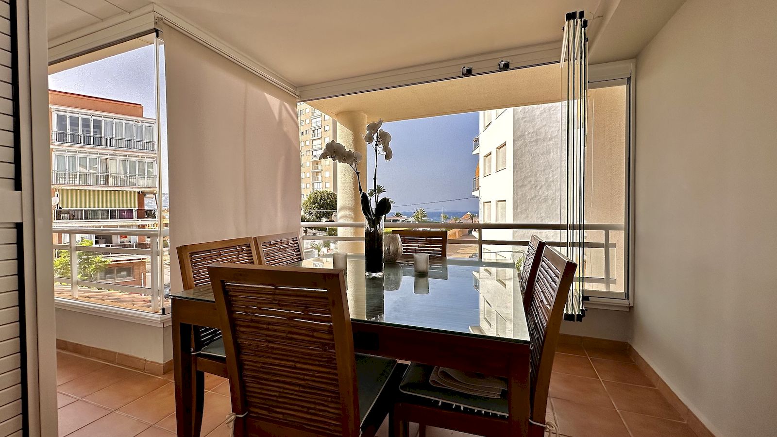 Duplex Penthouse Apartment for Sale with partial sea view on the Playa del Arenal - Javea